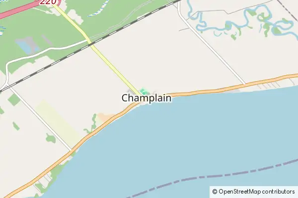 Mapa Champlain