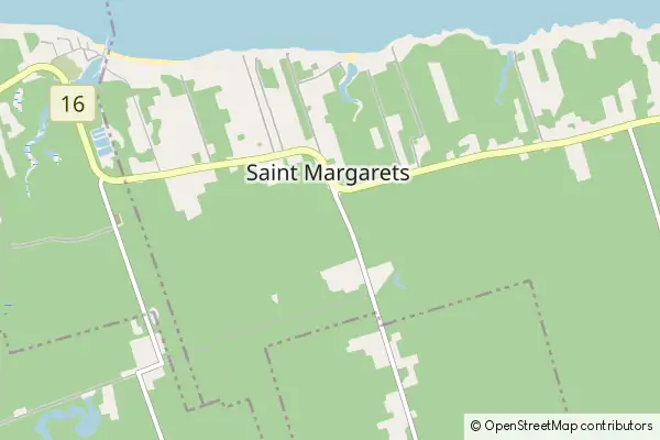 Mapa Saint Margarets