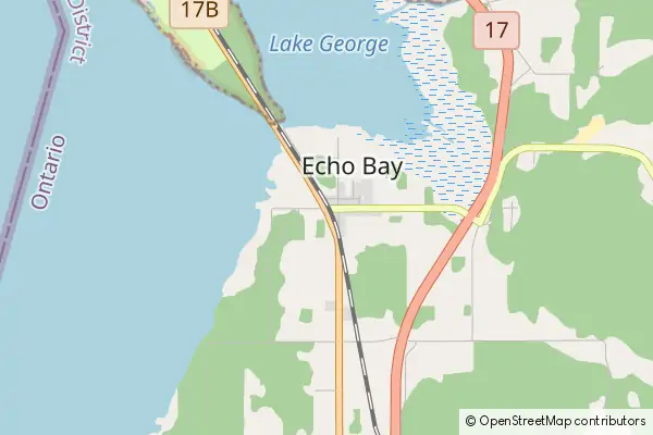 Mapa Echo Bay