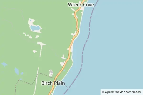 Mapa Wreck Cove