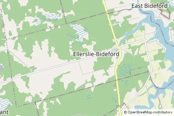 Mapa Ellerslie