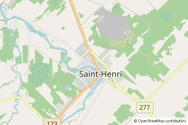 Mapa Saint-Henri