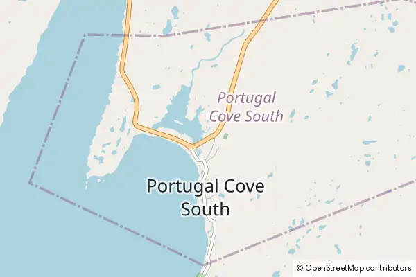 Mapa Portugal Cove