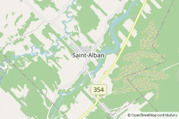 Mapa Saint-Alban