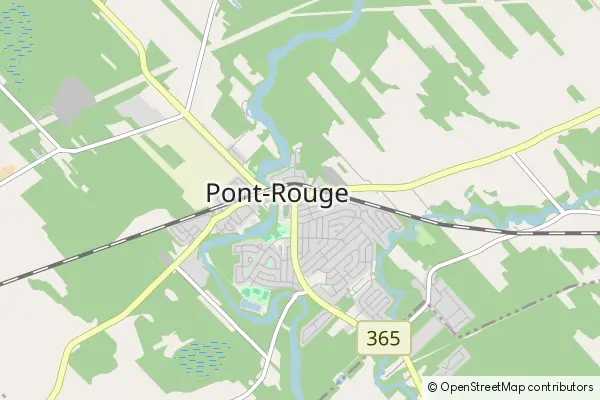 Mapa Pont-Rouge