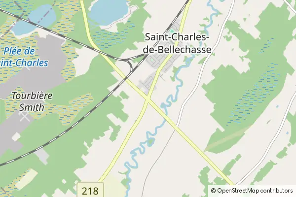 Mapa Saint-Michel-de-Bellechasse