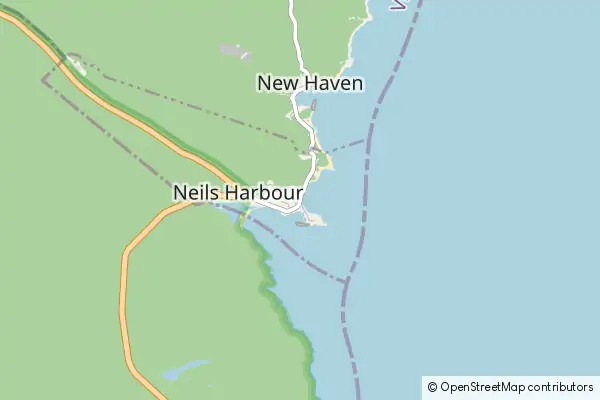 Mapa Neil's Harbor