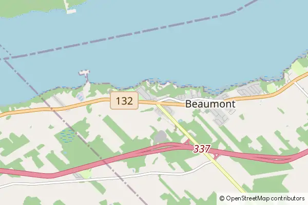 Mapa Beaumont