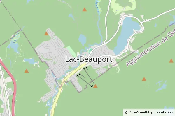 Mapa Lac-Beauport