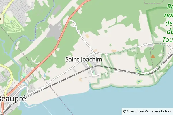 Mapa Saint-Joachim