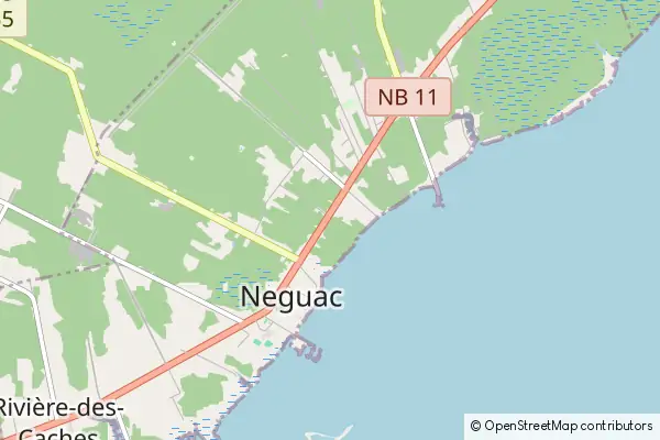 Mapa Neguac