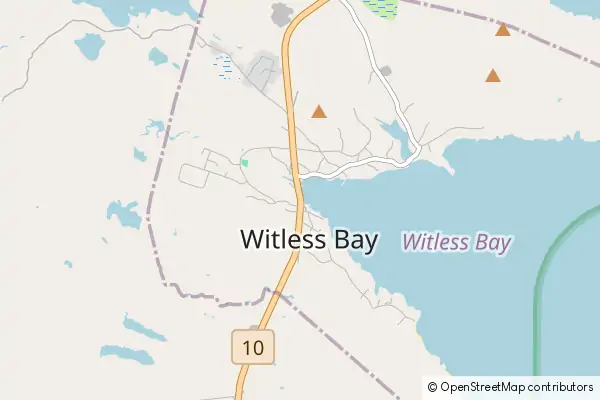 Mapa Witless Bay