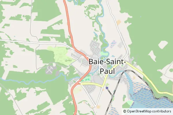 Mapa Baie-St-Paul