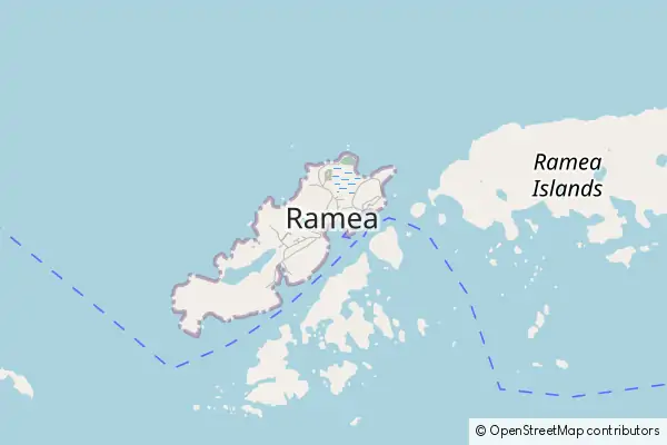 Mapa Ramea