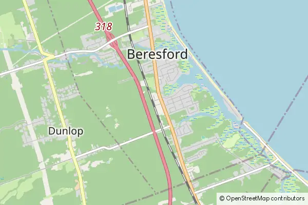 Mapa Beresford