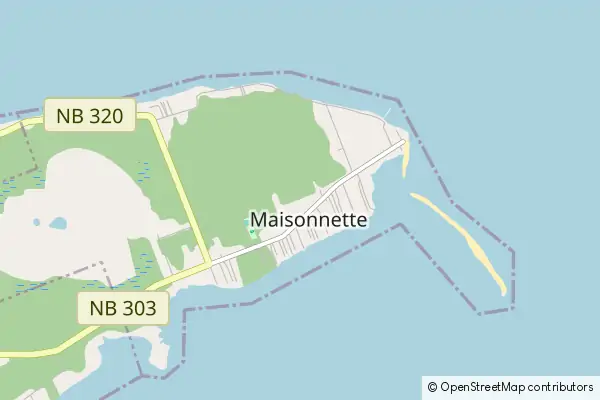 Mapa Maisonnette