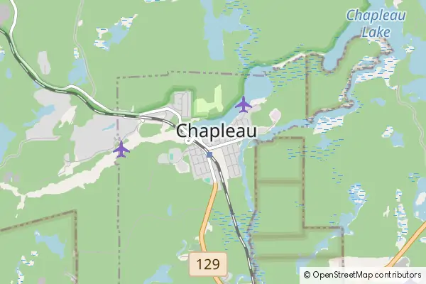 Mapa Chapleau