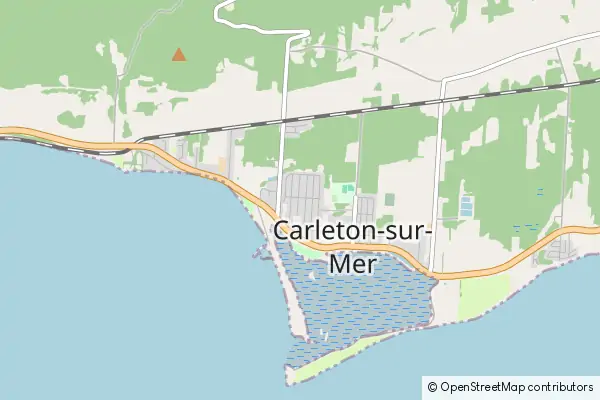 Mapa Carleton-sur-Mer