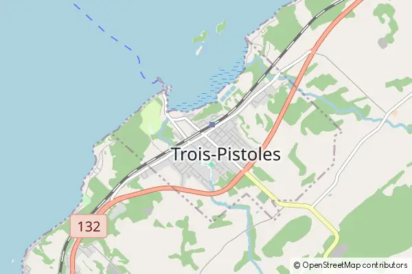 Mapa Trois-Pistoles