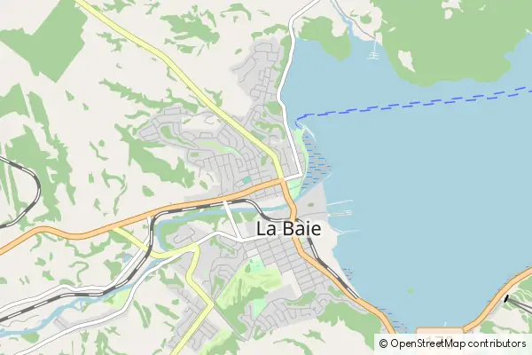 Mapa La Baie