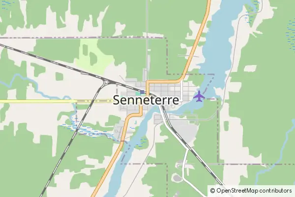 Mapa Senneterre