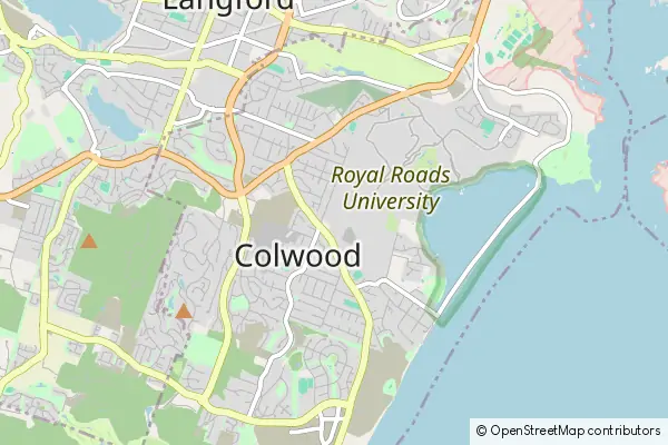 Mapa Colwood