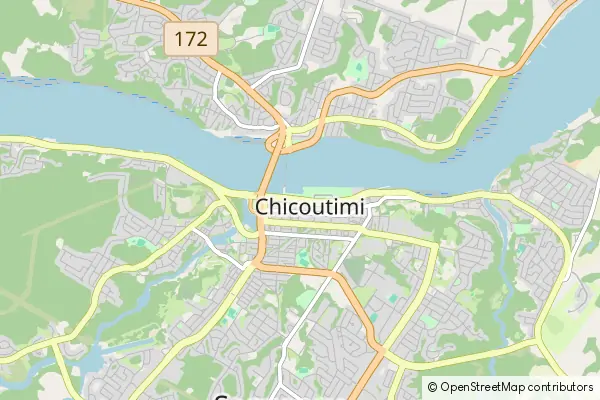 Mapa Chicoutimi