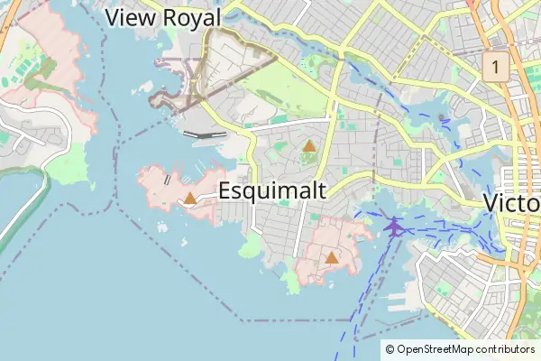 Mapa Esquimalt