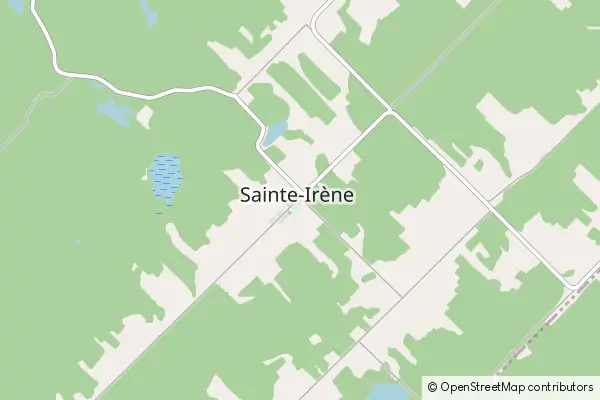 Mapa Sainte-Irene