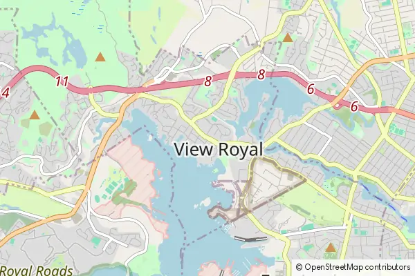 Mapa View Royal