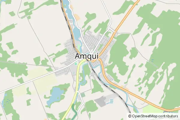 Mapa Amqui