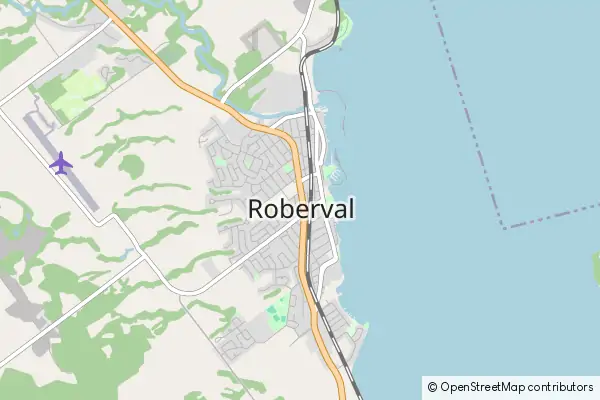 Mapa Roberval