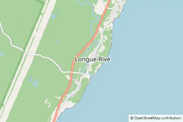 Mapa Longue-Rive