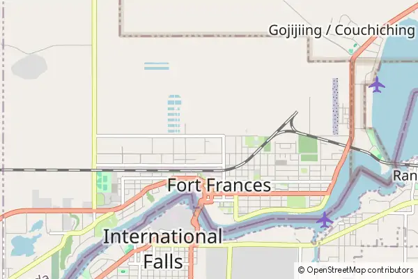 Mapa Fort Frances