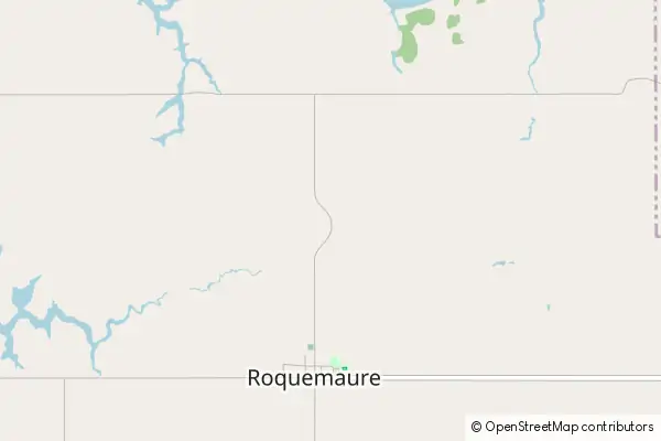 Mapa Roquemaure