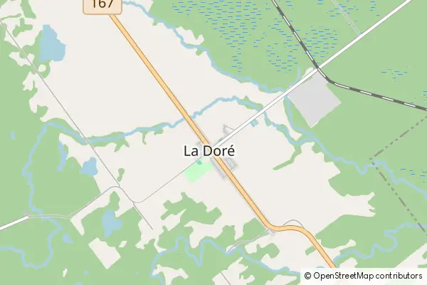 Mapa La Doré