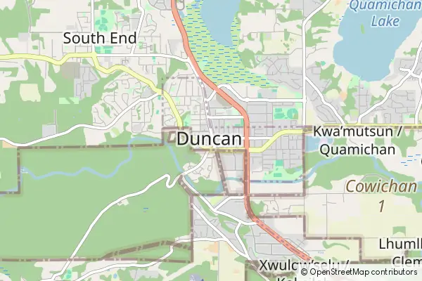 Mapa Duncan