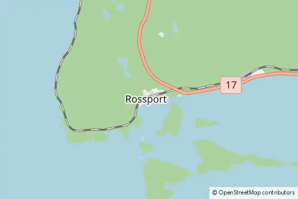 Mapa Rossport