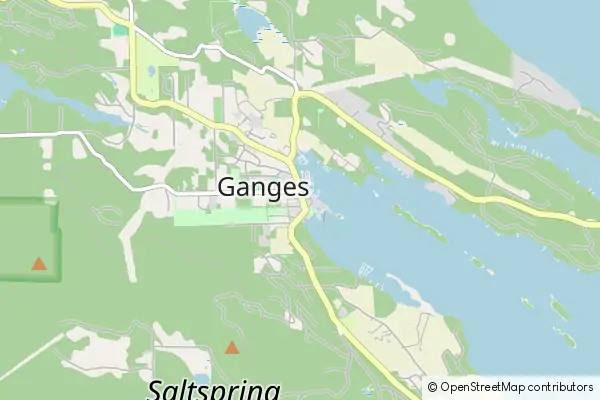 Mapa Ganges