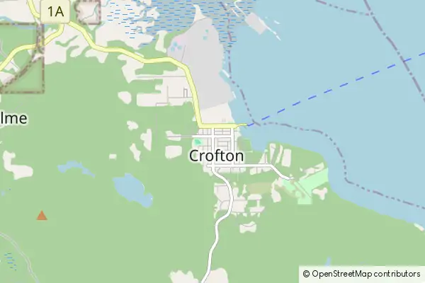 Mapa Crofton