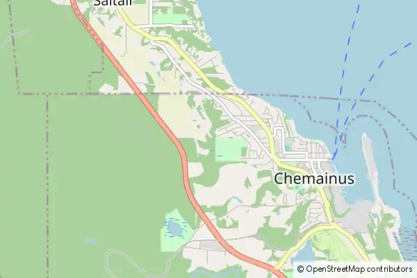 Mapa Chemainus