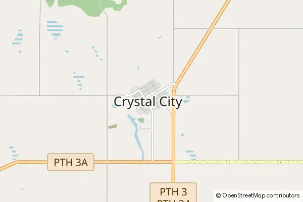 Mapa Crystal City