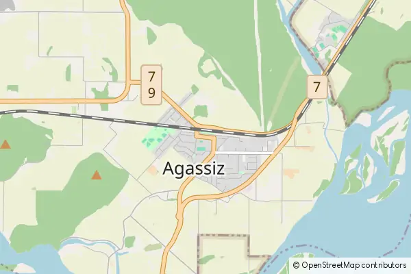 Mapa Agassiz