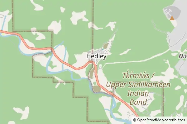 Mapa Hedley