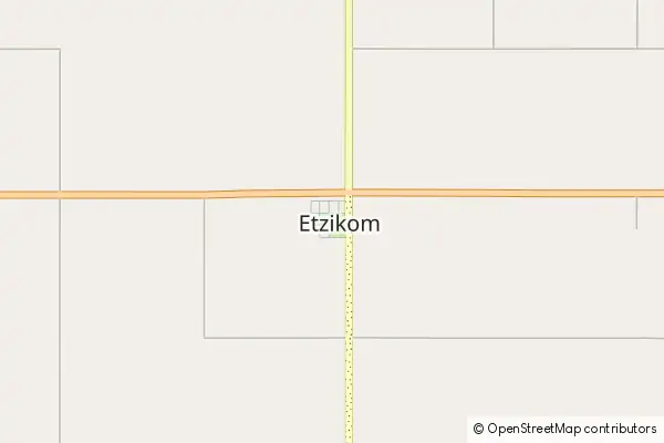 Mapa Etzikom