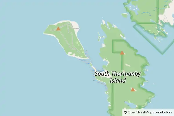Mapa Buccaneer Bay Provincial Park