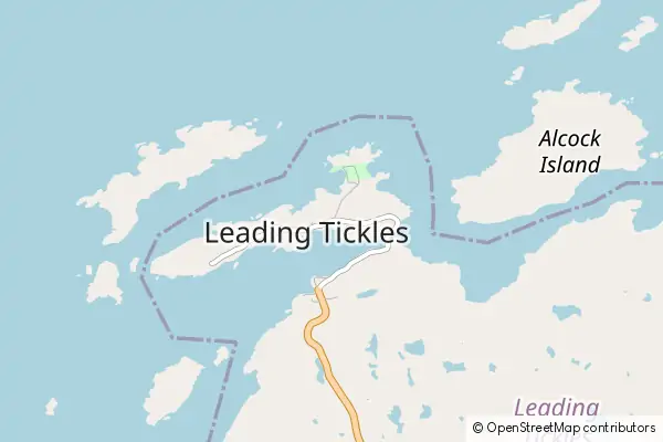 Mapa Leading Tickles