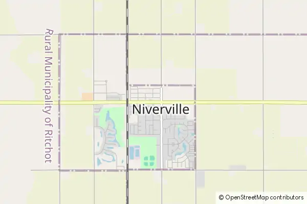 Mapa Niverville