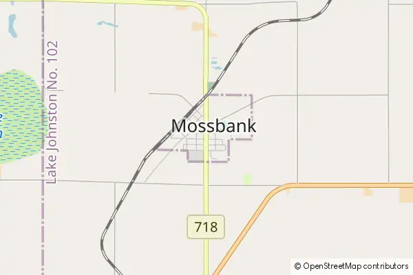 Mapa Mossbank