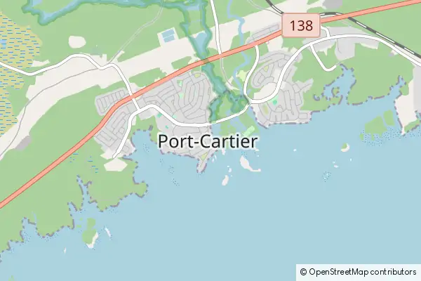 Mapa Port-Cartier